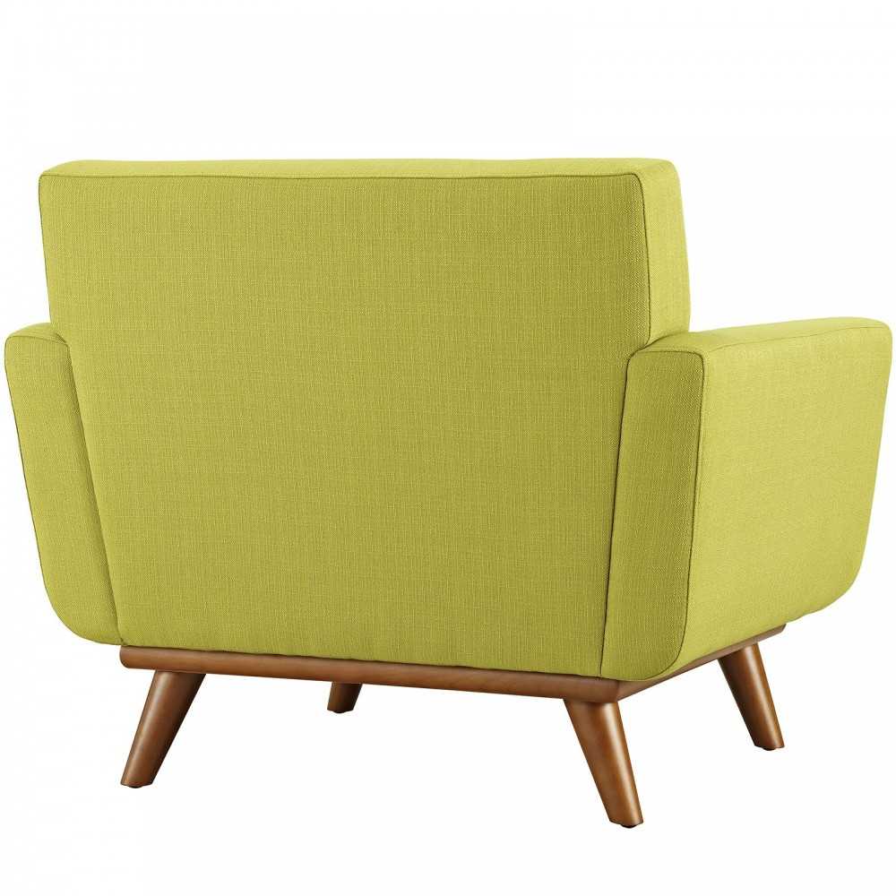 Engage 2 Piece Armchair and Ottoman, Wheatgrass