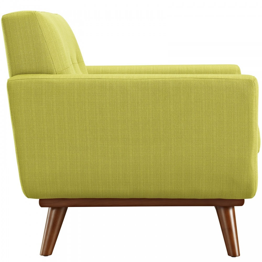 Engage 2 Piece Armchair and Ottoman, Wheatgrass