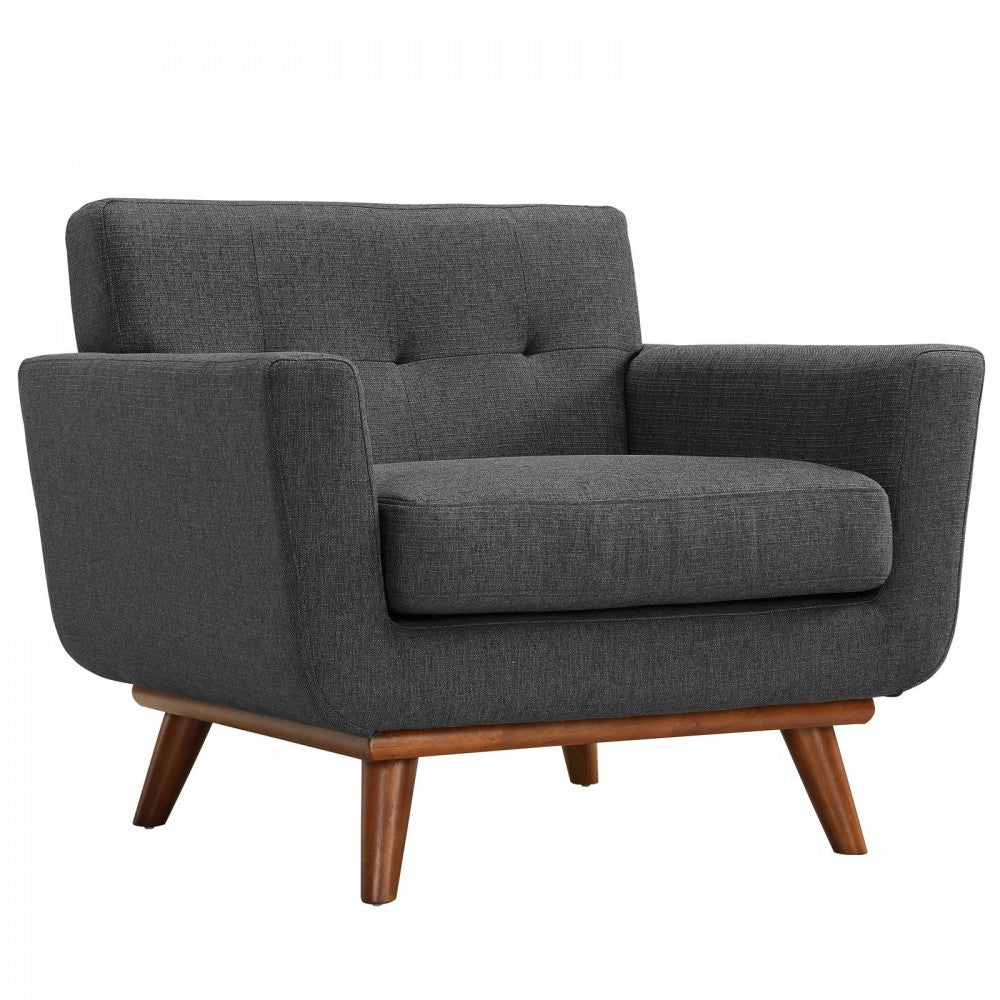 Engage Armchair and Loveseat Set of 2, Gray