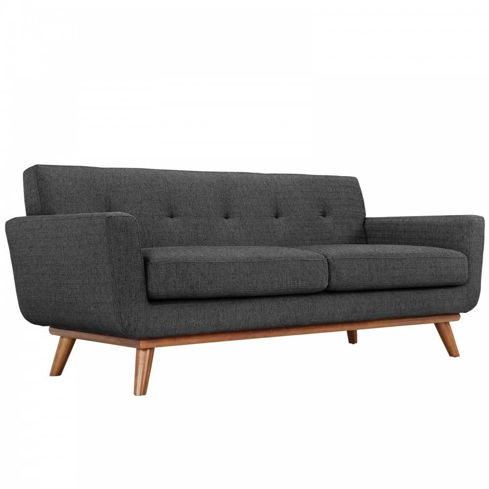 Engage Armchair and Loveseat Set of 2, Gray