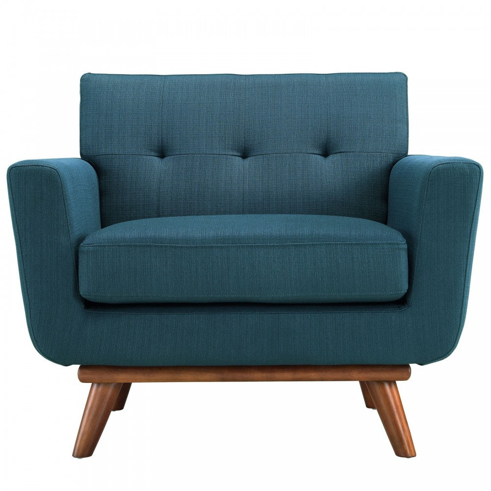 Engage Armchair Wood Set of 2, Azure