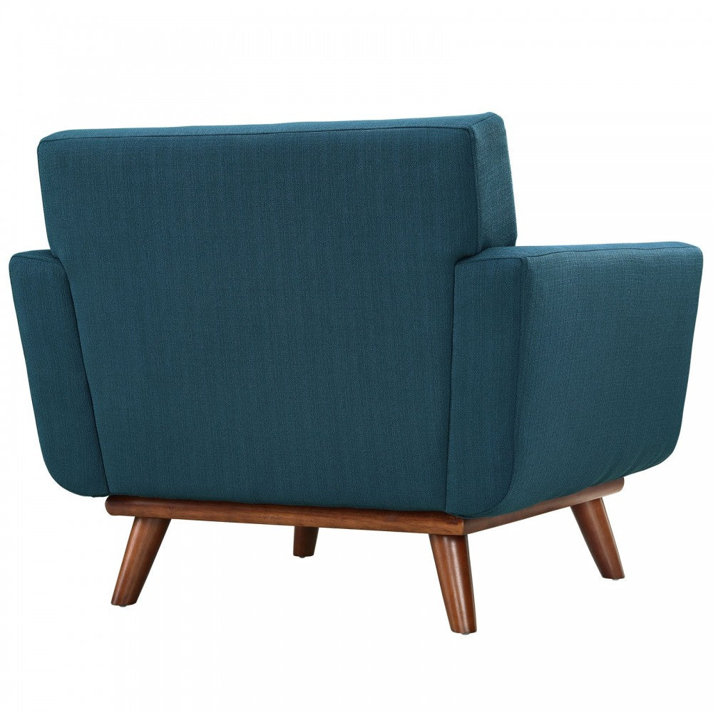 Engage Armchair Wood Set of 2, Azure