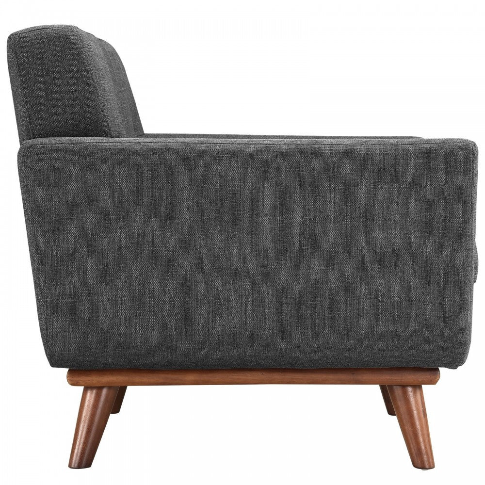 Engage Armchair Wood Set of 2, Gray