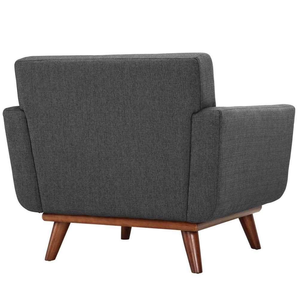 Engage Armchair Wood Set of 2, Gray