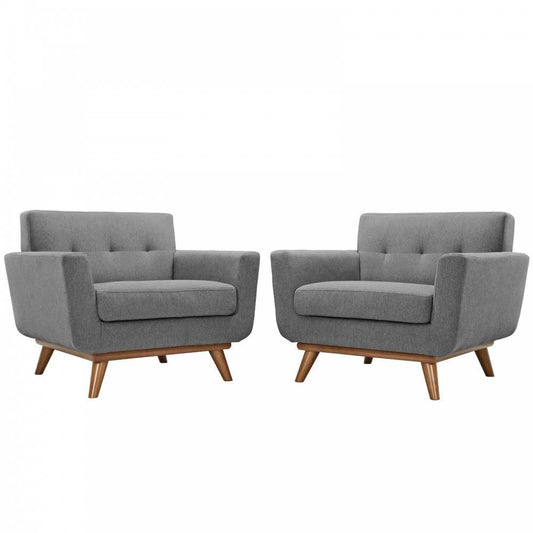 Engage Armchair Wood Set of 2, Expectation Gray