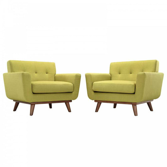 Engage Armchair Wood Set of 2, Wheatgrass