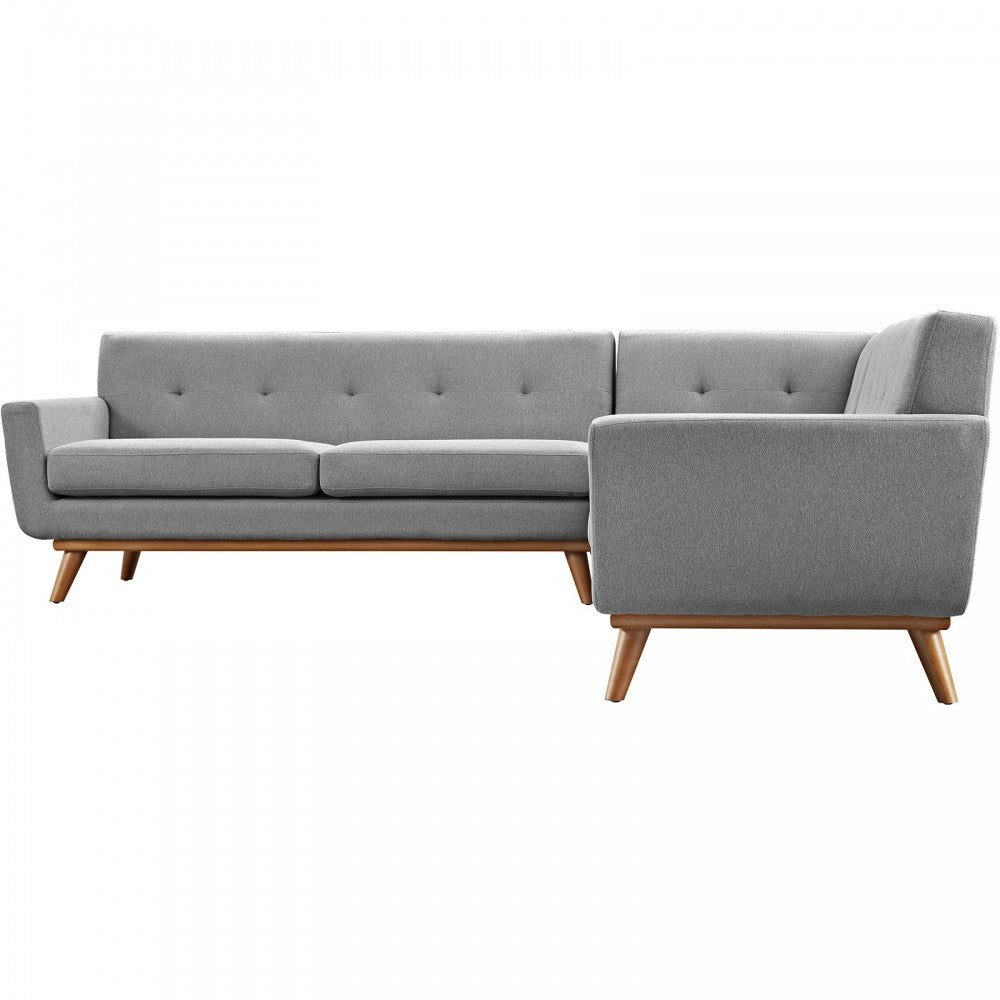 Engage L-Shaped Sectional Sofa, Expectation Gray