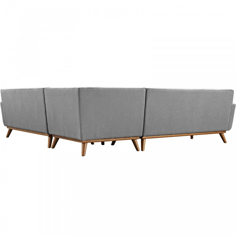 Engage L-Shaped Sectional Sofa, Expectation Gray
