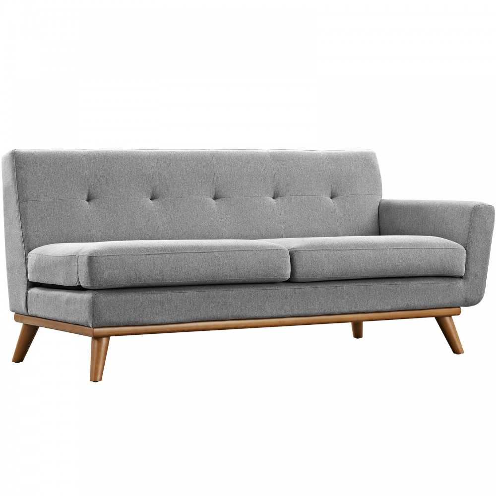 Engage L-Shaped Sectional Sofa, Expectation Gray