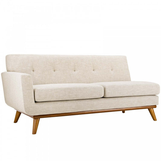 Engage Left-Arm Loveseat, Beige
