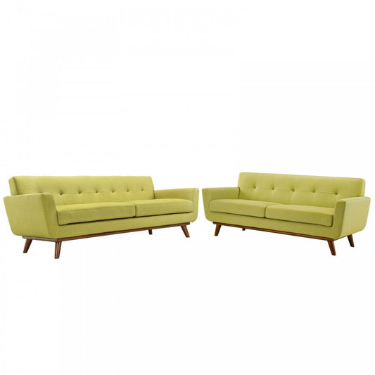 Engage Loveseat and Sofa Set of 2, Wheat