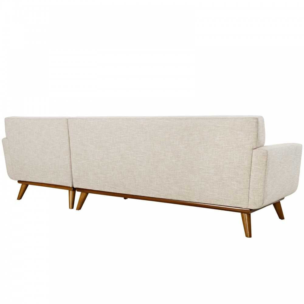 Engage Right-Facing Sectional Sofa, Beige