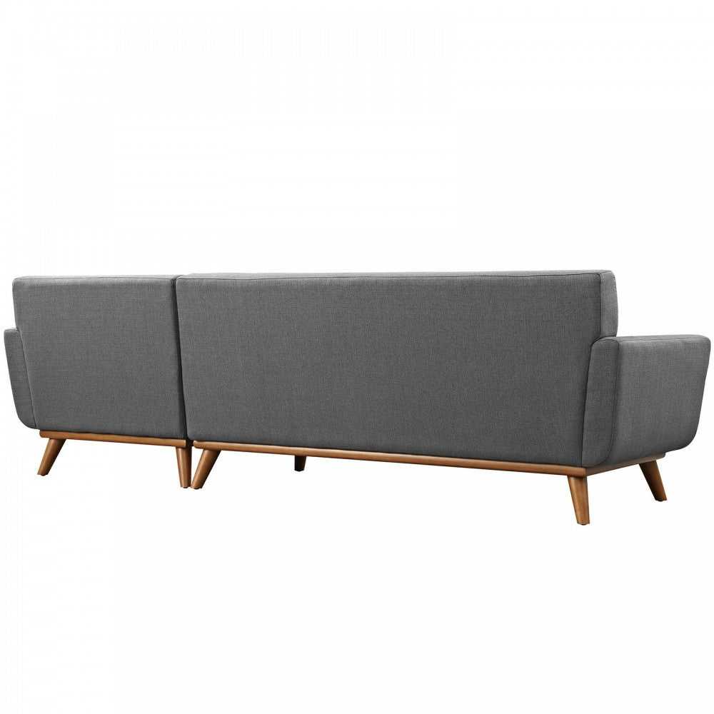 Engage Right-Facing Sectional Sofa, Gray