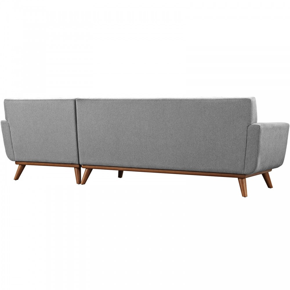 Engage Right-Facing Sectional Sofa, Expectation Gray