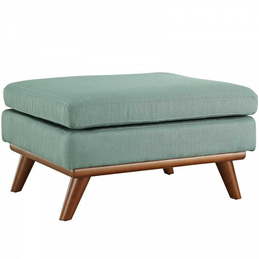 Engage Upholstered Fabric Ottoman, Laguna