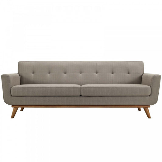 Engage Upholstered Fabric Sofa, Granite