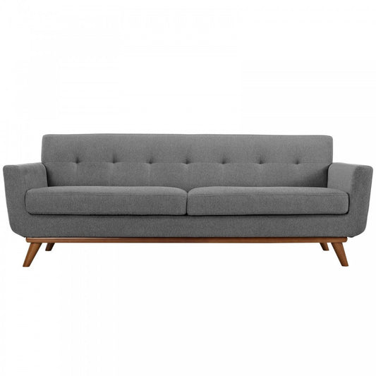 Engage Upholstered Fabric Sofa, Expectation Gray