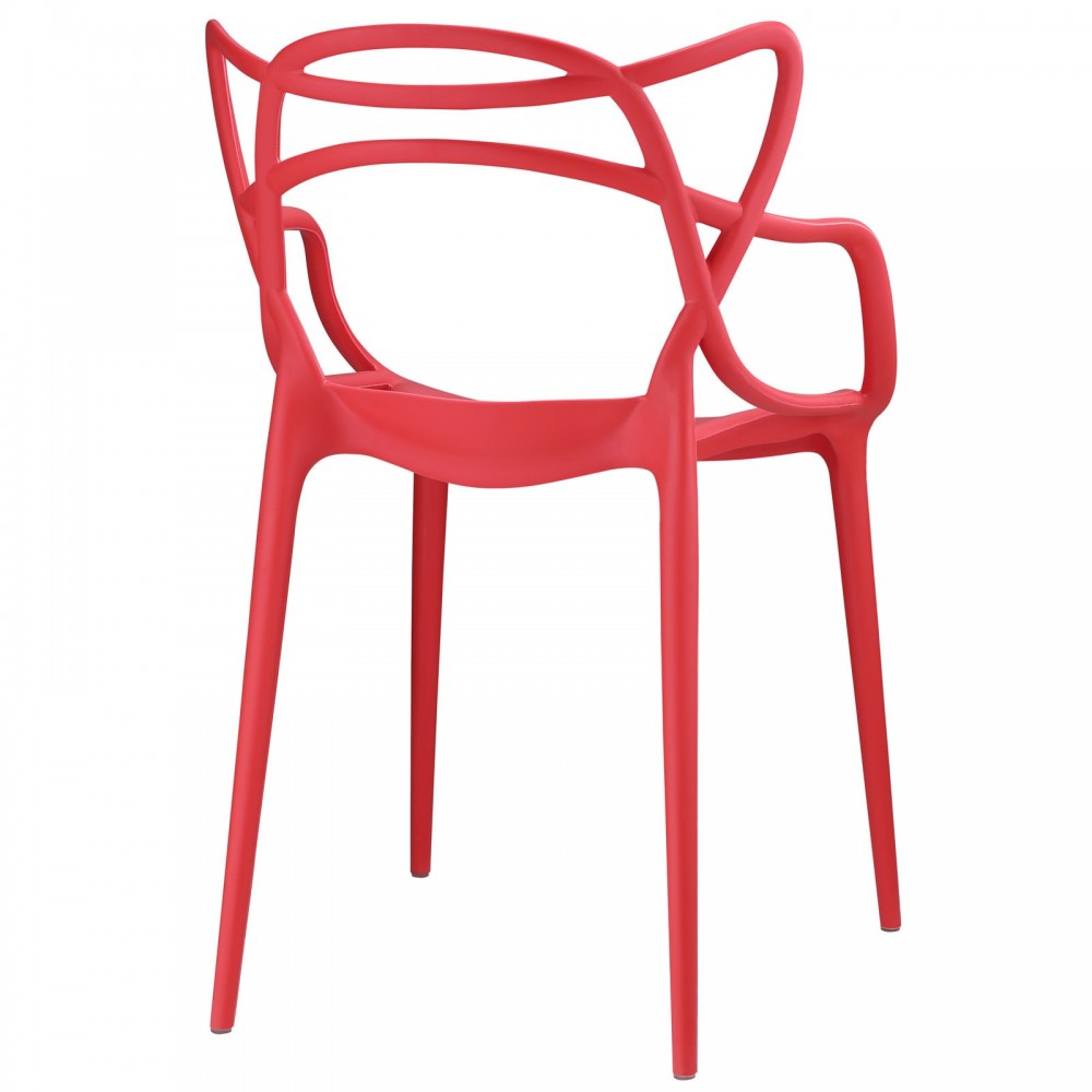Entangled Dining Set Set of 2, Red