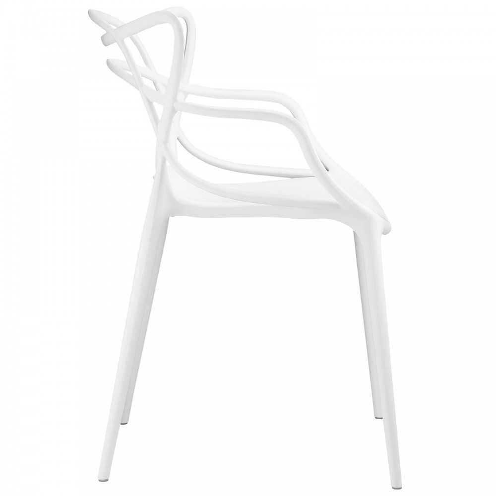 Entangled Dining Set Set of 2, White