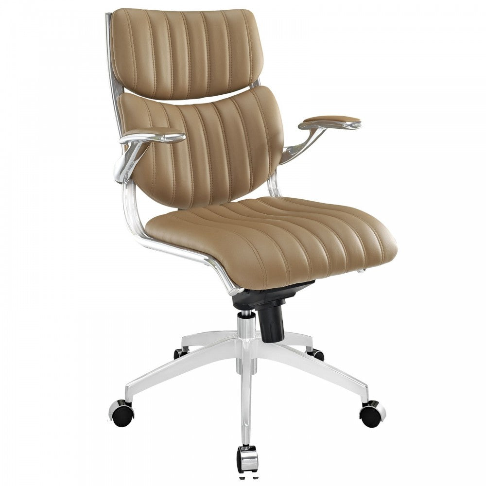 Escape Mid Back Office Chair, Tan