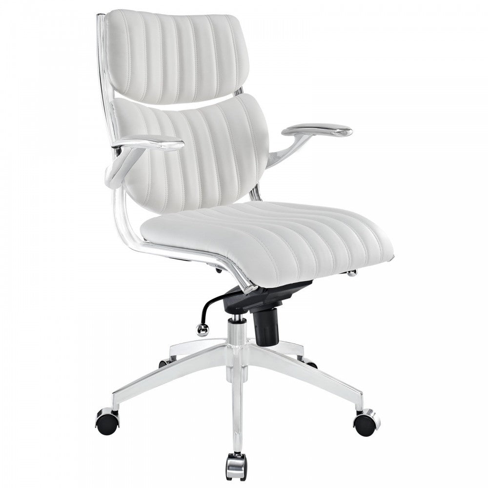 Escape Mid Back Office Chair, White
