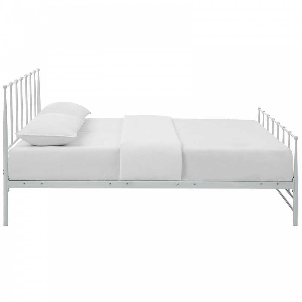 Estate Full Bed, White