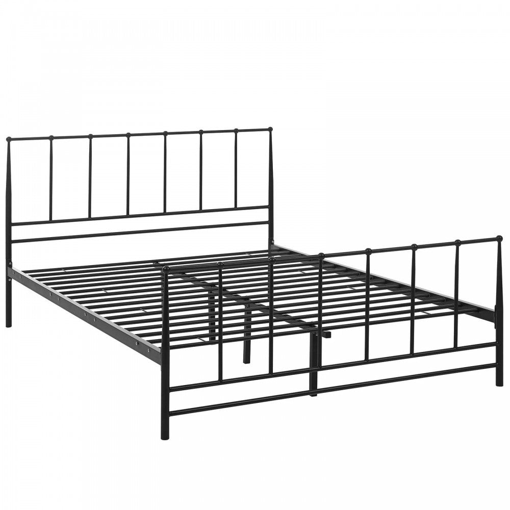 Estate King Bed, Brown