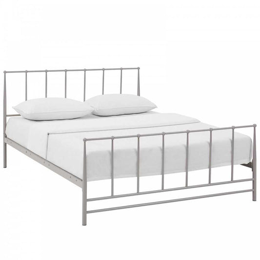 Estate Queen Bed, Gray