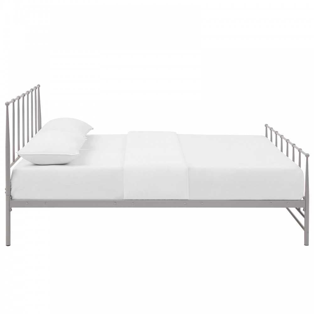 Estate Queen Bed, Gray