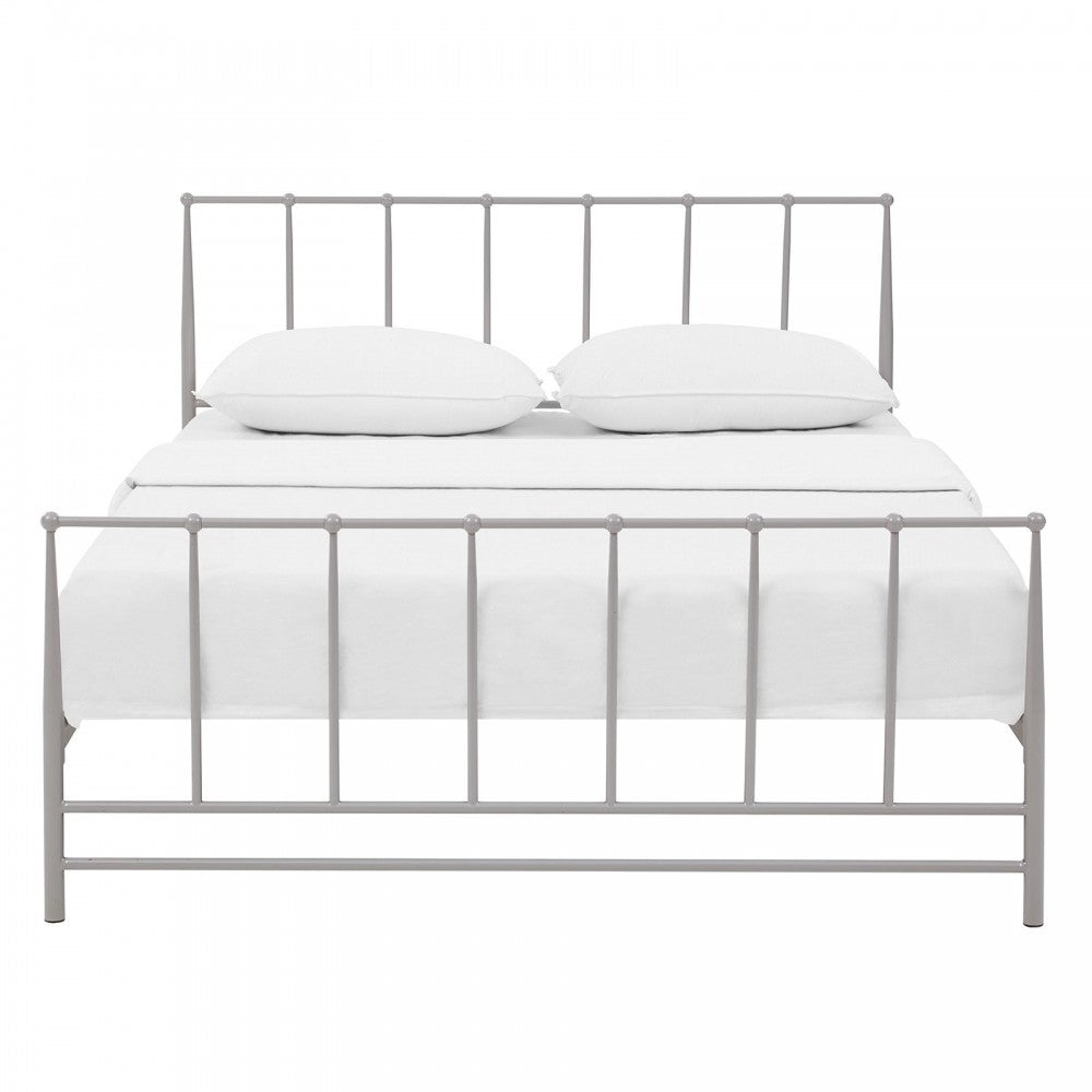 Estate Queen Bed, Gray