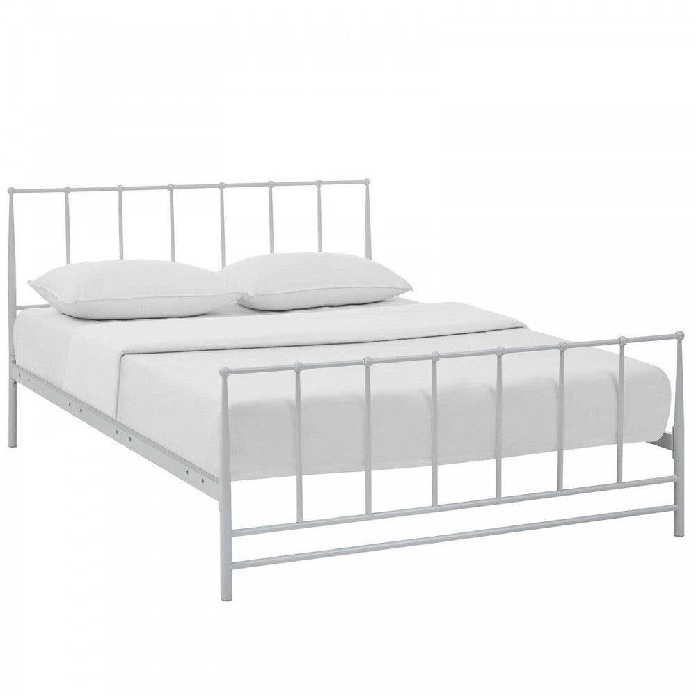 Estate Queen Bed, White