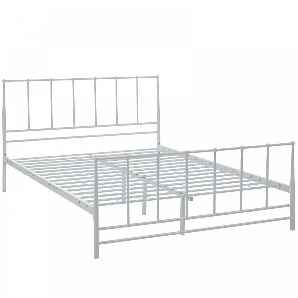 Estate Queen Bed, White