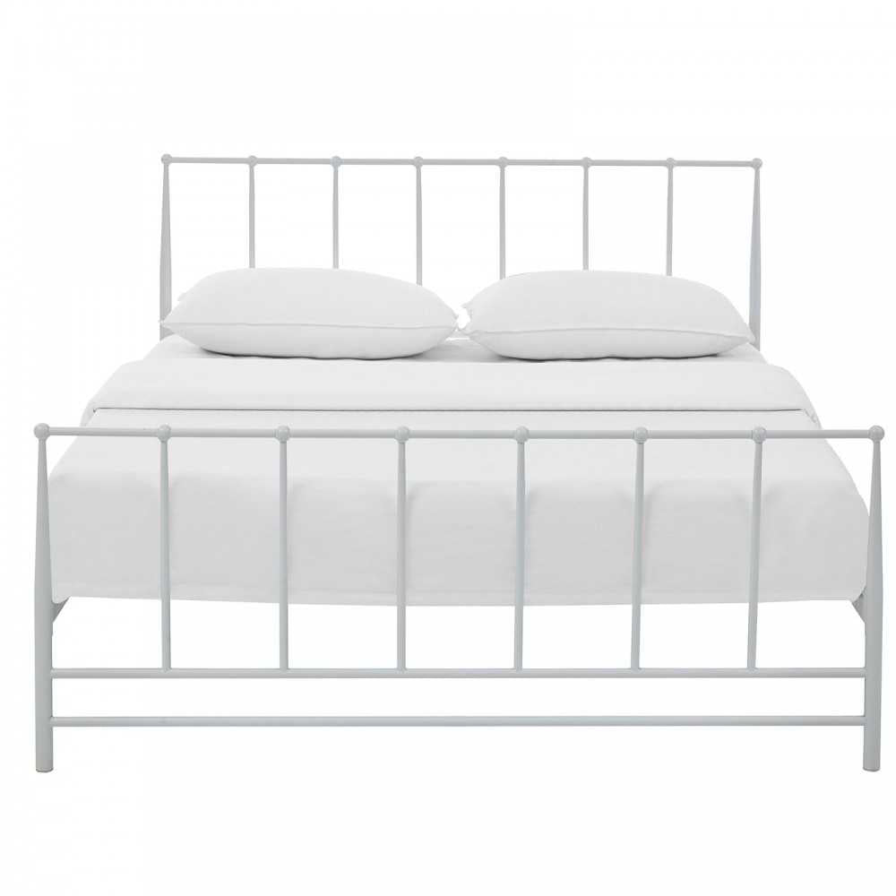 Estate Queen Bed, White