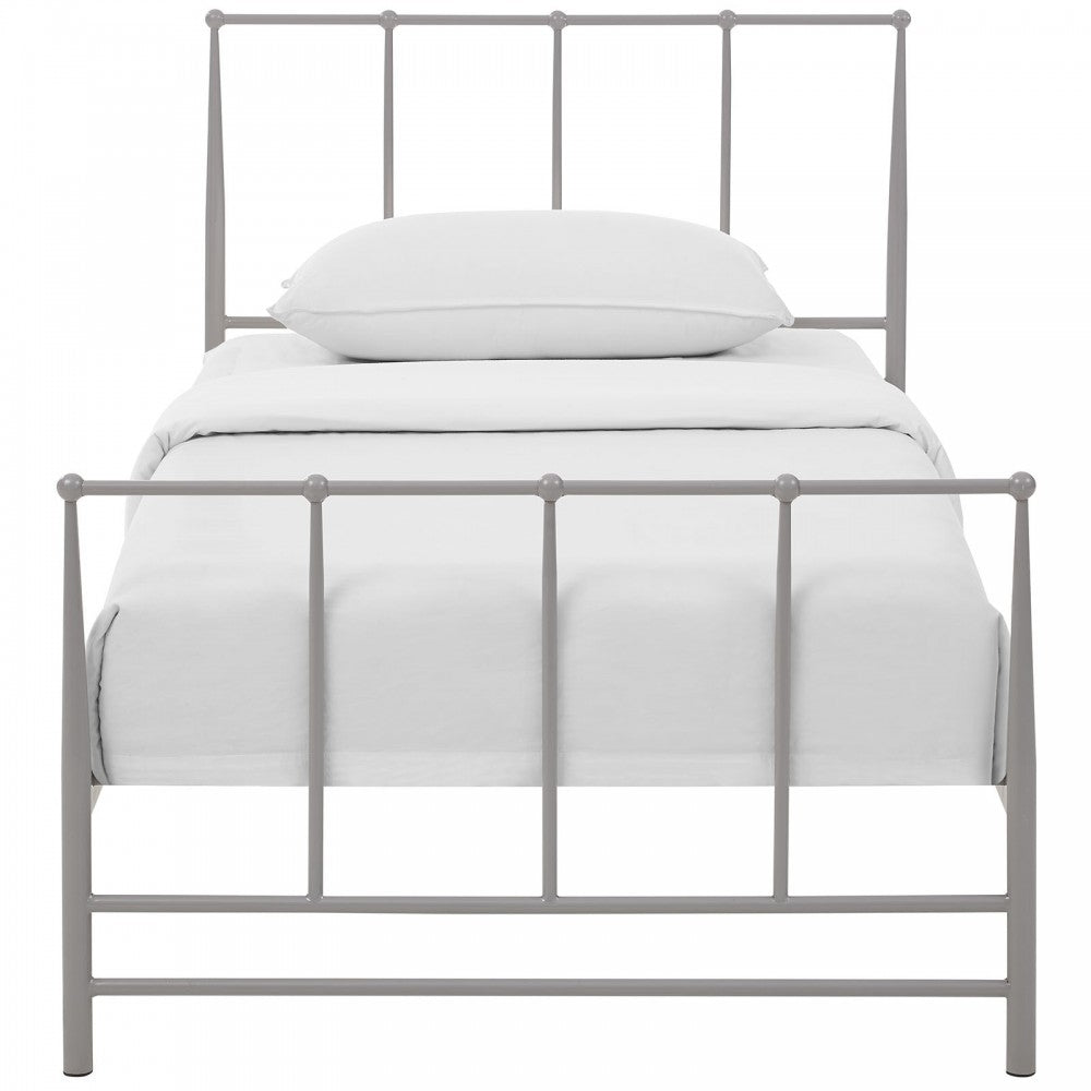 Estate Twin Bed, Gray