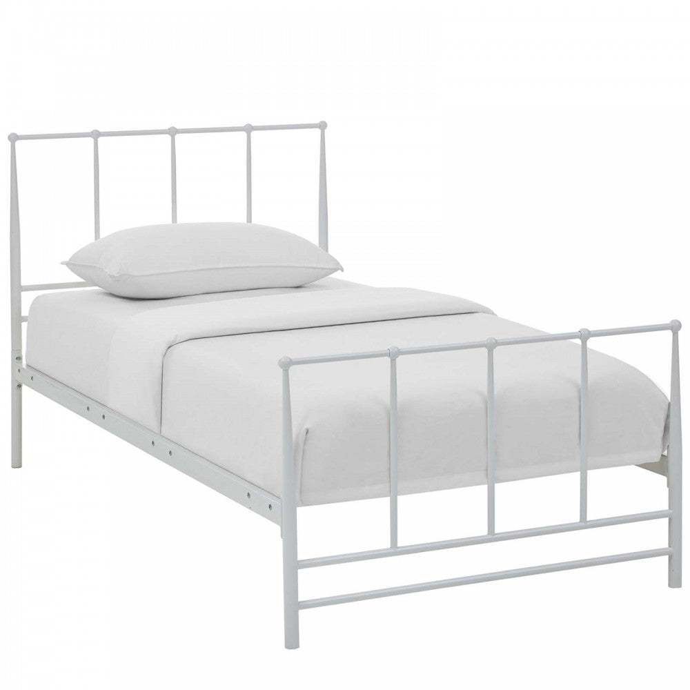 Estate Twin Bed, White