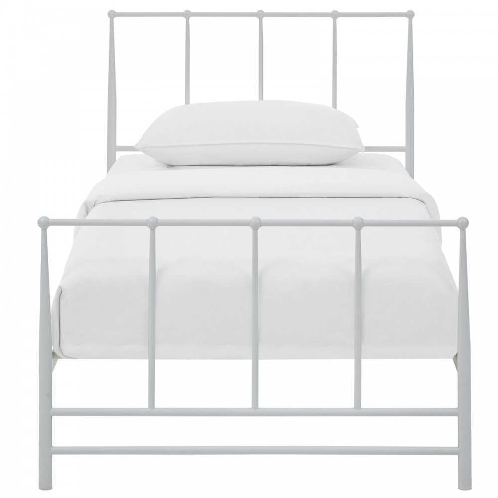 Estate Twin Bed, White