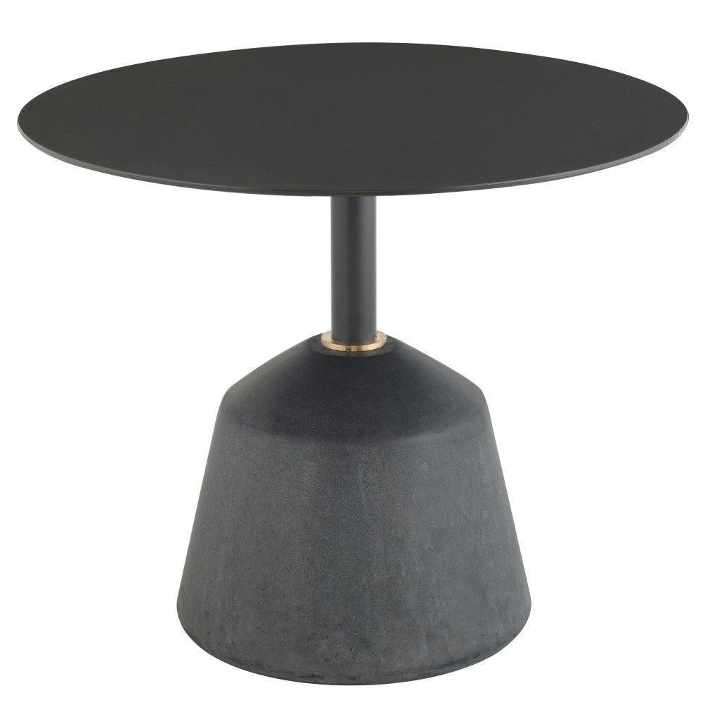 Exeter Black Metal Side Table, HGDA540