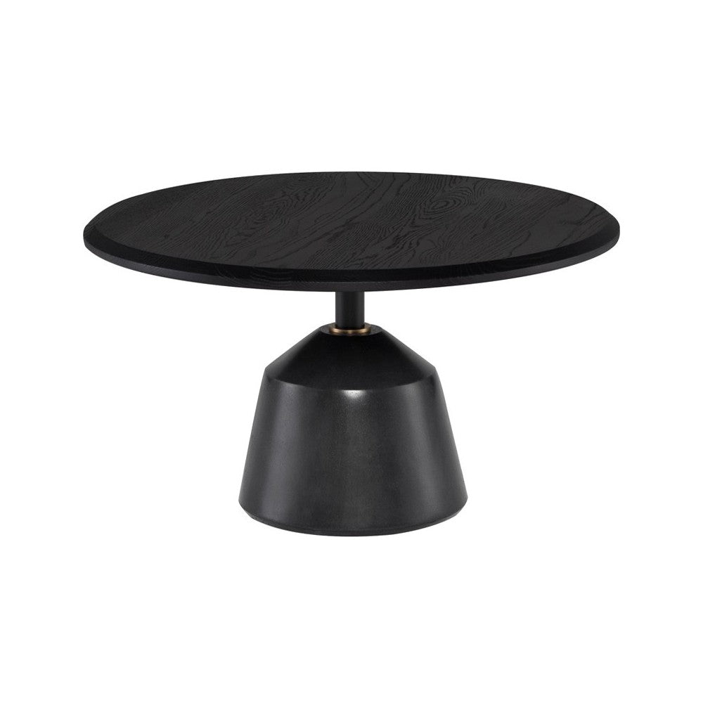 Exeter Black Wood Side Table, HGDA755