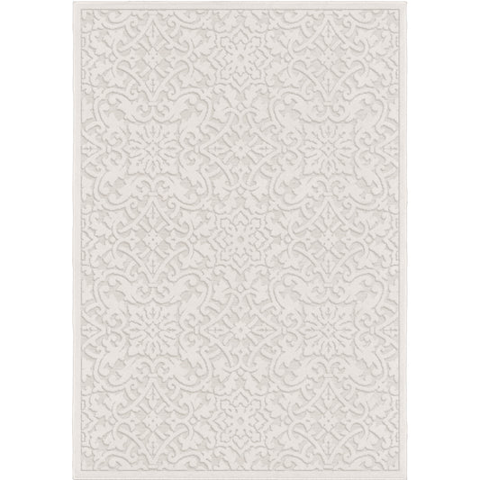 Orian Boucle' Biscay Natural 62"X90"