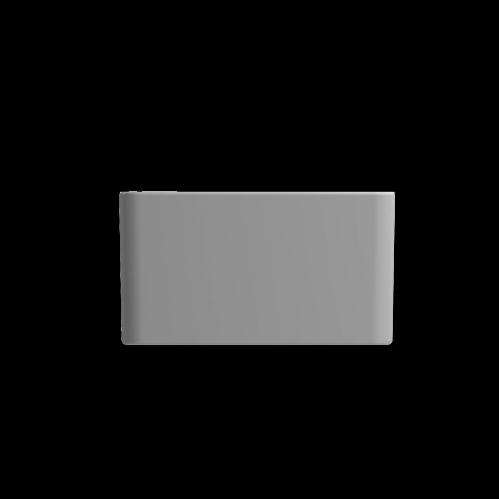 Farmhouse Apron Front Fireclay 30 in. Single Bowl Kitchen Sink with Protective Bottom Grid and Strainer in Matte Gray