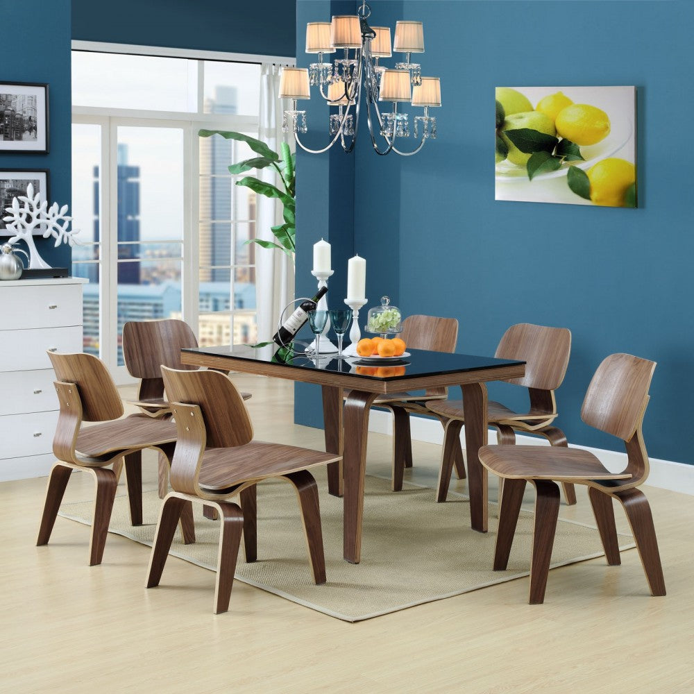 Fathom Dining Chairs Set of 2, Walnut