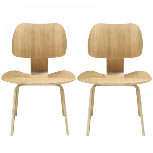 Fathom Dining Chairs Set of 2, Natural