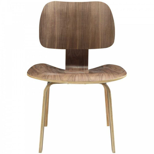 Fathom Dining Wood Side Chair, Walnut