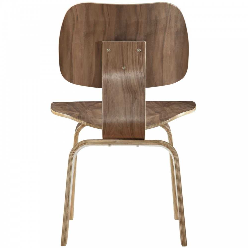 Fathom Dining Wood Side Chair, Walnut