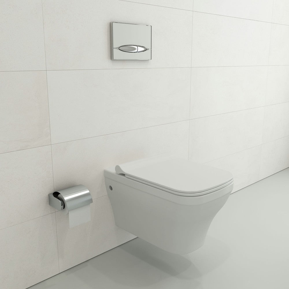 Firenze Soft-Close Toilet Seat in Matte White