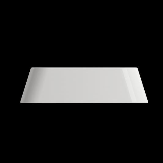 Firenze Vessel Fireclay 19.75 in. 1-Hole in White