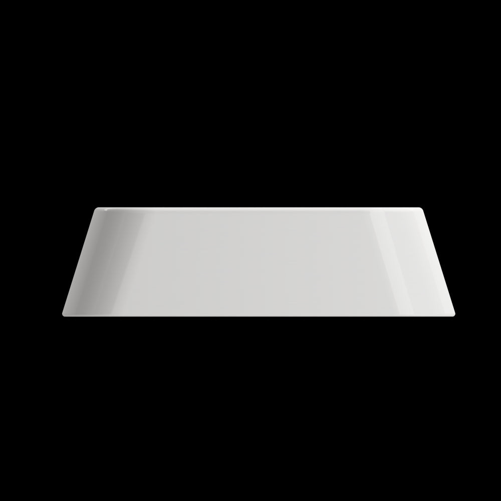 Firenze Vessel Fireclay 19.75 in. 1-Hole in White