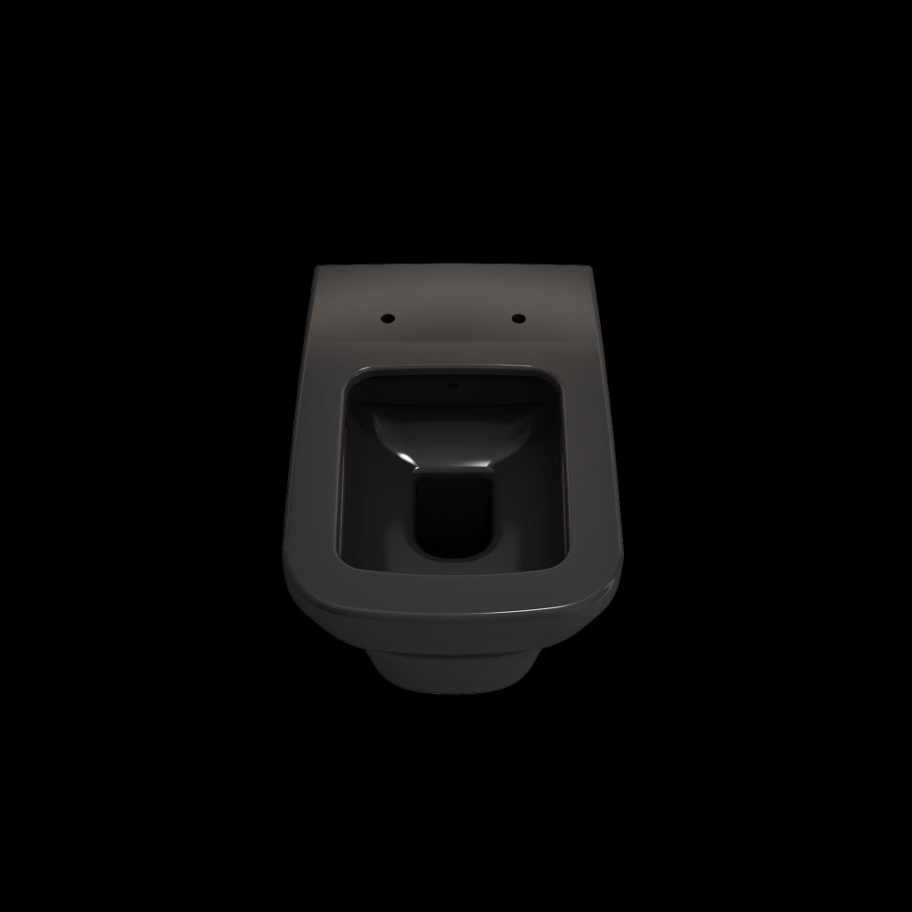 Firenze Wall-Hung Toilet Bowl in Matte Black