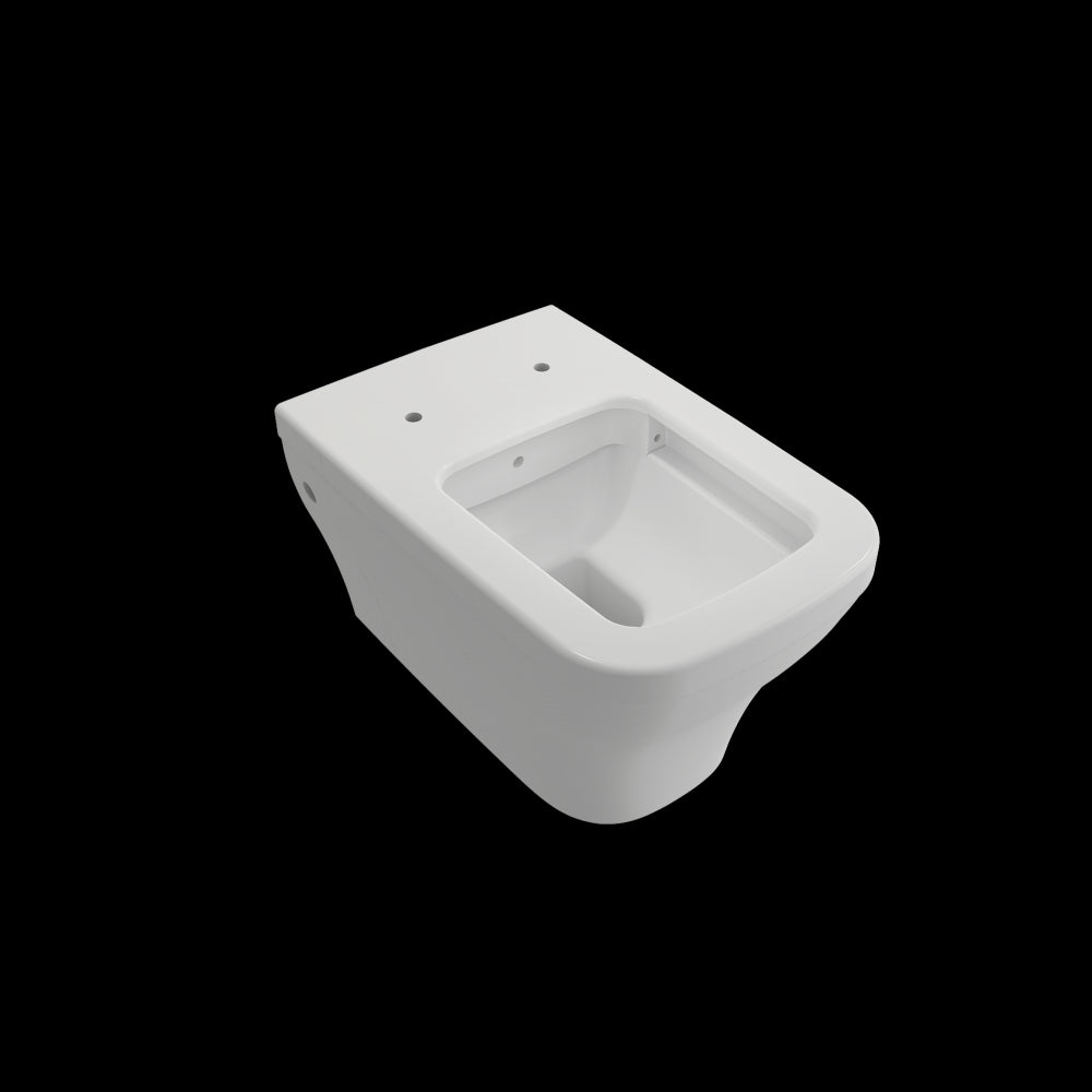 Firenze Wall-Hung Toilet Bowl in Matte White