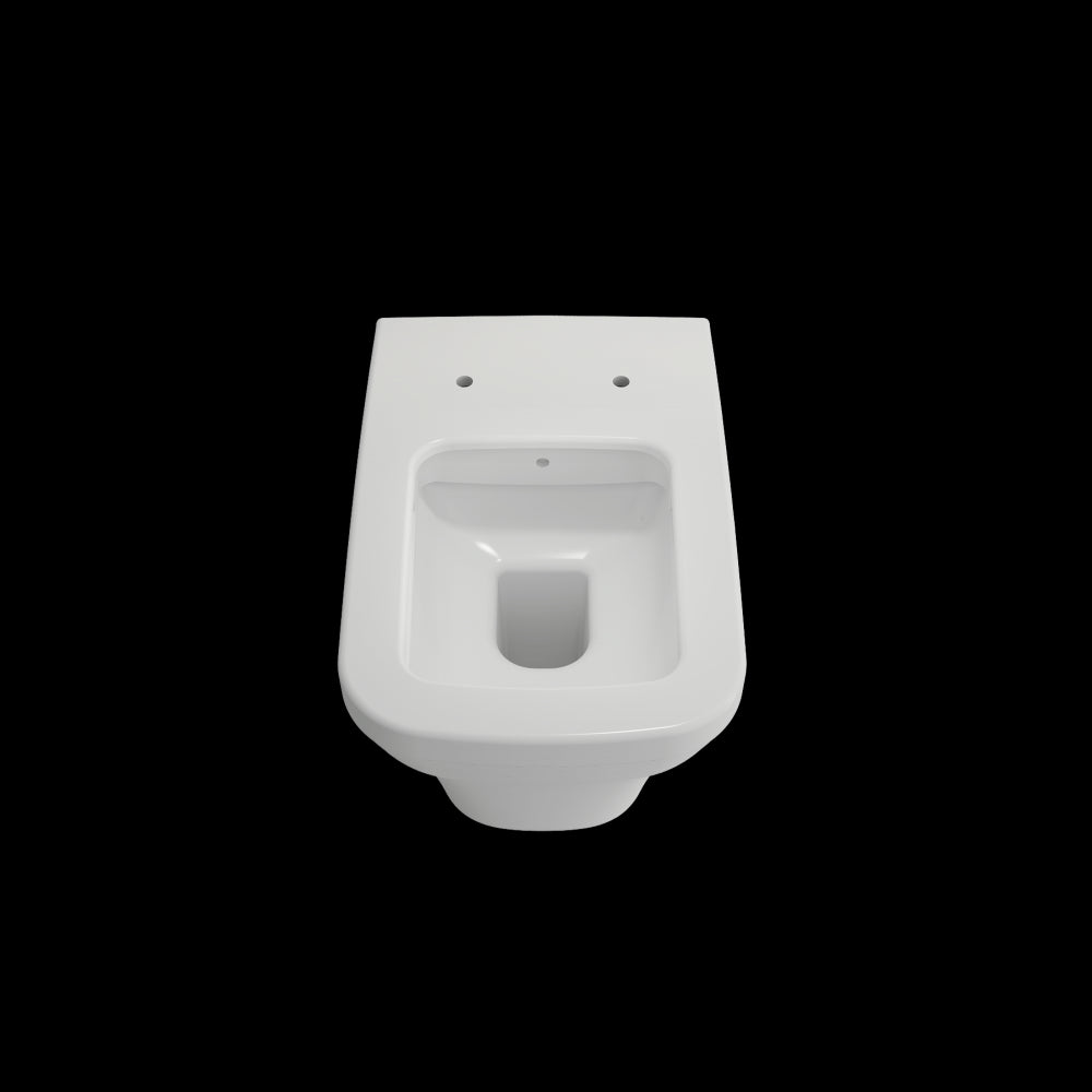 Firenze Wall-Hung Toilet Bowl in Matte White